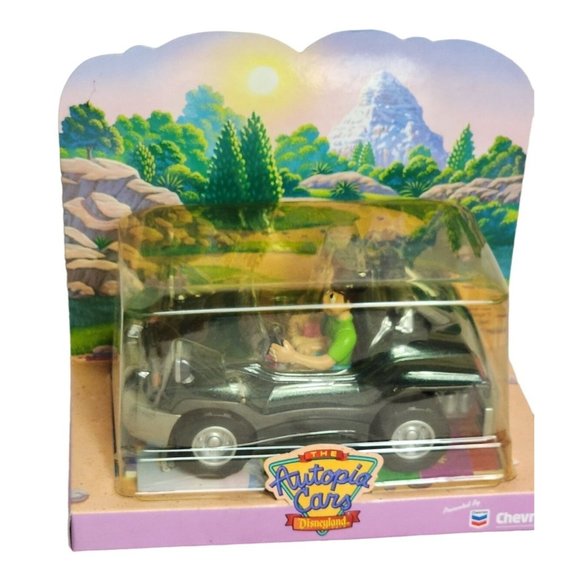 Vintage 2000 Chevron Cars Autopia Cars Disneyland Toy Car - Picture 1 of 15